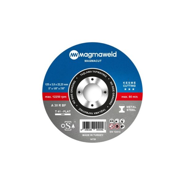 Magmacut Cutting Disc - Straight (Pack of 25)